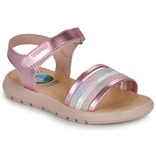 Sandali Pablosky per bambina ragazza 429970 in rosa, perfetti per la primavera e l'estate. Realizzati con materiali di alta qualità, offrono comfort e stile per le piccole. Design elegante e funzionale, ideali per qualsiasi occasione, da cerimonie a uscite informali. Scopri il comfort e la qualità dei sandali Pablosky.