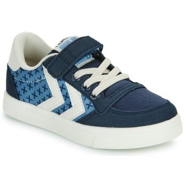 Scarpe bambina ragazza hummel SLIMMER STADIL LOW JR Blu, sneakers trendy e comode per giovani fashioniste, ideali per ogni occasione e realizzate con materiali di alta qualità. Perfette per abbinamenti casual e sporty, queste scarpe offrono un look moderno e un comfort ottimale. Acquista ora le migliori scarpe per ragazze su outletscarpeonline.it!