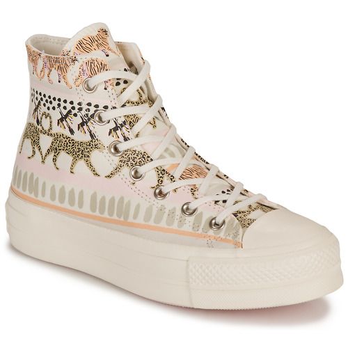 Sneakers alte Converse CHUCK TAYLOR ALL STAR LIFT-ANIMAL ABSTRACT Multicolore per donna, caratterizzate da un design audace e alla moda, ideali per un look giovanile e trendy. Perfette per ogni occasione, queste scarpe offrono comfort e stile unici, rendendole un must-have nel guardaroba femminile.