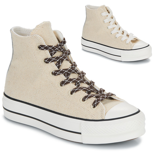 Converse CHUCK TAYLOR ALL STAR LIFT Beige Women s high sneakers