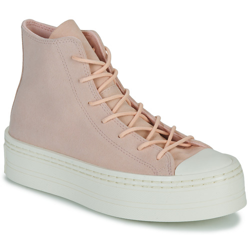 Converse CHUCK TAYLOR ALL STAR MODERN LIFT PLATFORM MONO SUEDE Pink High sneakers for women 86.95
