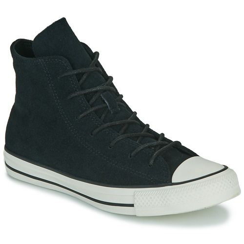 Sneakers alte Converse CHUCK TAYLOR ALL STAR MONO SUEDE Nero per donna, eleganti e versatili, ideali per ogni outfit. Comfort e stile uniti in un design classico, perfette per la vita quotidiana e per occasioni casual. Acquista ora le migliori scarpe sportive online!
