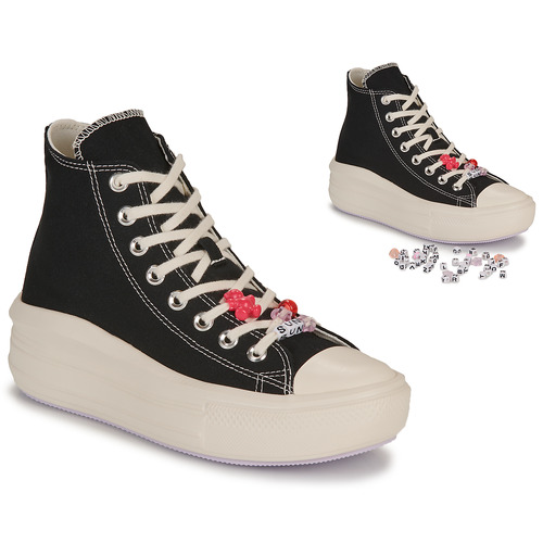 Converse CHUCK TAYLOR ALL STAR MOVE POP WORDS Black High sneakers Women 82.95