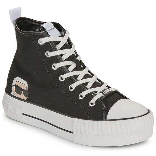 Sneakers alte Donna Karl Lagerfeld KAMPUS MAX Karl NFT Hi Lace in colore Nero, perfette per un look trendy e originale. Design elegante e alla moda, ideali per ogni occasione. Acquista ora le tue KAMPUS MAX per un comfort impeccabile e uno stile senza tempo.