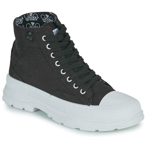 Sneakers alte Le Temps des Cerises LINA Nero per donna, eleganti e moderne, ideali per un outfit trendy. Design raffinato con dettagli distintivi, perfette per il tempo libero e le occasioni casual. Acquista ora le tue sneakers alte preferite!