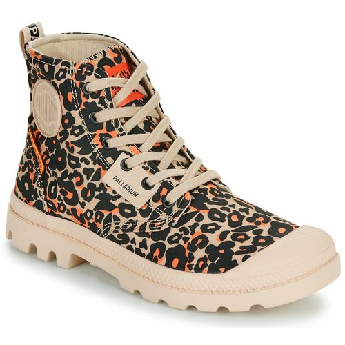 Sneakers alte Donna Palladium PAMPA HI WILD Beige, stilose e versatili, perfette per ogni occasione. Design unico e confortevole, ideali per completare outfit casual e dinamici. Acquista ora le Palladium PAMPA HI WILD per un look alla moda e di tendenza.