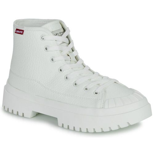 Sneakers alte Levis PATTON S Bianco per donna, eleganti e versatili, perfette per ogni occasione. Queste scarpe offrono comfort e stile, ideali per un look casual e trendy. Scopri il design moderno e la qualità dei materiali, perfette per completare il tuo guardaroba. Acquista ora le Sneakers alte Levis PATTON S Bianco!