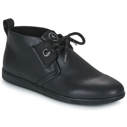 Sneakers alte Armistice STONE MID CUT nere da donna, eleganti e alla moda, perfette per completare qualsiasi outfit. Ideali per un look casual e trendy, queste scarpe offrono comfort e stile. Scopri il perfetto abbinamento tra design moderno e funzionalità.