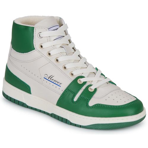 Sneakers alte Donna Mercer Amsterdam THE BROOKLYN HIGH in Bianco, eleganti e versatili, perfette per ogni occasione. Design moderno e comfort ottimale, ideali per un look alla moda. Scopri il tuo stile con queste sneakers di alta qualità.