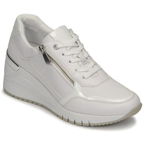 Sneakers basse Donna Marco Tozzi 2-2-23743-20-100 in Bianco, eleganti e comode, ideali per ogni occasione. Perfette per un look alla moda e casual, queste scarpe offrono stile e comfort. Scopri la qualità e il design unico di Marco Tozzi per un'esperienza di moda senza compromessi. Acquista ora le tue sneakers basse bianche!