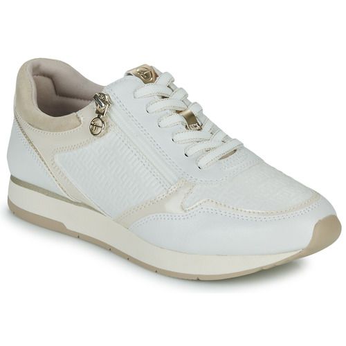 Sneakers basse Donna Tamaris 23603-147 in pelle beige, eleganti e versatili, perfette per ogni outfit. Acquista le migliori sneakers fashion per un comfort quotidiano e uno stile unico.