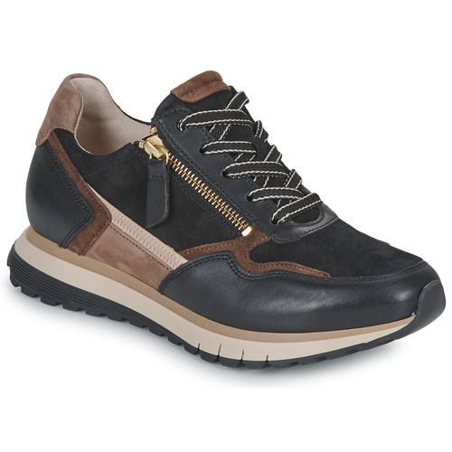 Sneakers basse Donna Gabor 3637867 in color nero, eleganti e versatili, perfette per ogni occasione. Design moderno e comfort eccezionale, ideali per completare il tuo look quotidiano. Acquista ora le scarpe perfette per il tuo stile!
