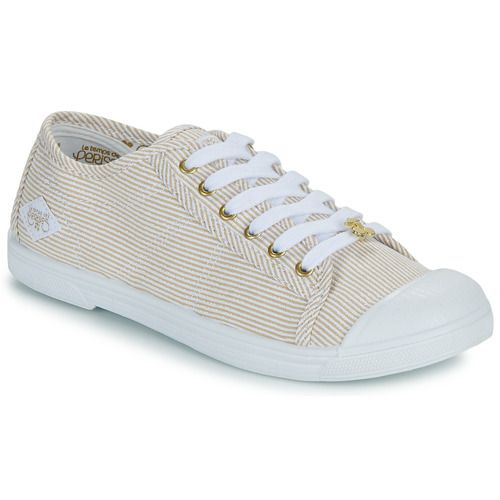 Sneakers basse Le Temps des Cerises BASIC 02 in bianco per donna, design elegante, comfort eccezionale, perfette per abbinamenti casual e alla moda. Acquista le migliori sneakers estive per uno stile unico e trendy.