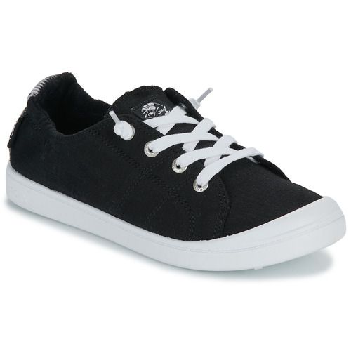 Sneakers basse donna Roxy BAYSHORE PLUS in colore nero, caratterizzate da un design elegante e casual, ideali per il tempo libero e le occasioni informali. Queste scarpe offrono comfort e stile, perfette per completare ogni outfit con un tocco trendy. Acquista ora le Roxy BAYSHORE PLUS per un look moderno e alla moda.