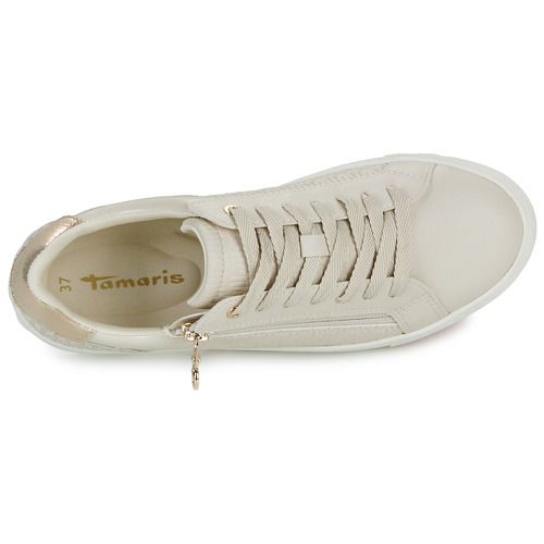 Tamaris 23313-485 Beige - Sneakers basse Donna 6 Tamaris 23313-485 Beige - Sneakers basse Donna - immagine 6