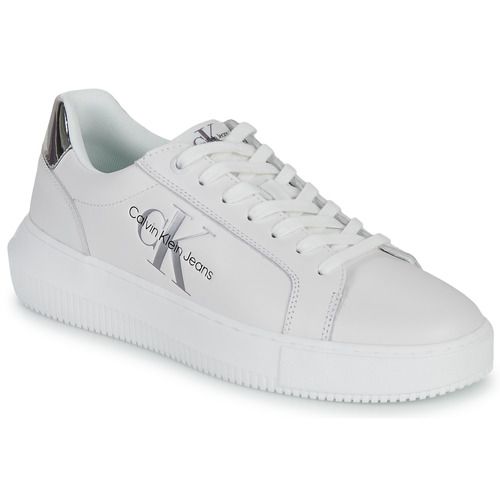 Sneakers basse Donna Calvin Klein Jeans CHUNKY CUPSOLE MONO LTH WN Bianco, eleganti e versatili, con suola chunky che offre comfort e stile. Ideali per un look casual e alla moda, perfette per ogni occasione. Scopri la qualità e il design contemporaneo di queste scarpe perfette per il tuo guardaroba.