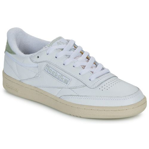 Sneakers basse Reebok Classic CLUB C 85 VINTAGE Bianco per donna, eleganti e versatili, perfette per ogni occasione. Design vintage e comfort ideale per uno stile casual. Acquista ora per aggiungere un tocco di classe al tuo guardaroba!