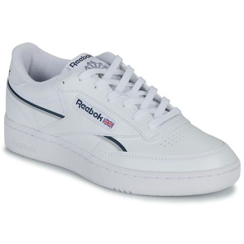 Sneakers basse Reebok Classic CLUB C VEGAN Bianco per donna, realizzate in materiali vegani e sostenibili. Design elegante e versatile, perfette per un look casual e trendy. Comfort e stile si uniscono in queste sneakers ideali per ogni occasione. Ordina ora le tue nuove Reebok CLUB C VEGAN e completa il tuo guardaroba con un tocco eco-friendly.