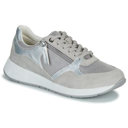 Sneakers basse Geox D BULMYA Grigio per donna, eleganti e versatili, ideali per un look casual e alla moda. Comfort eccellente e traspirabilità grazie alla tecnologia innovativa Geox. Perfette per ogni occasione, offrono supporto e stile in un unico prodotto. Acquista ora le sneakers Geox D BULMYA Grigio, il must-have per il tuo guardaroba!
