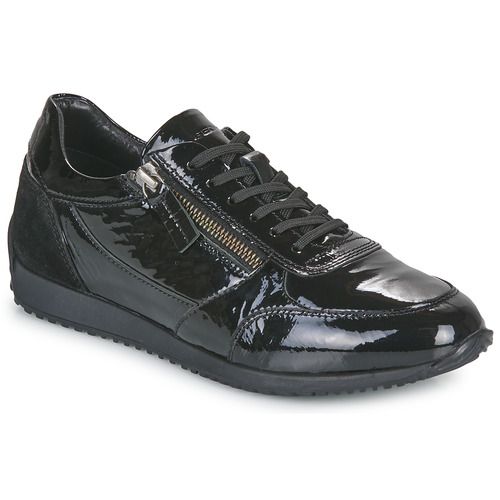 Sneakers basse Geox D CALITHE Nero per Donna, eleganti e comode, ideali per ogni occasione. Realizzate con materiali di alta qualità, offrono una ventilazione ottimale e un'ottima traspirabilità. Perfette per un look casual e alla moda, queste sneakers rappresentano il massimo del comfort quotidiano. Scegli Geox D CALITHE per un prodotto di tendenza e di stile.