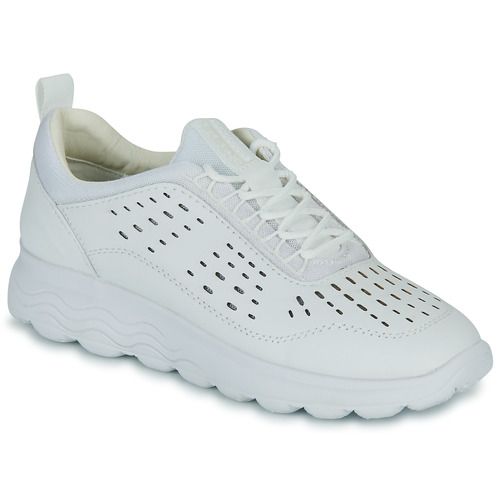 Sneakers basse donna Geox D SPHERICA in bianco, perfette per un look casual e alla moda. Design elegante e traspirante, ideali per il comfort day-to-day. Acquista ora le tue nuove sneakers Geox D SPHERICA e scopri il piacere di camminare con stile!