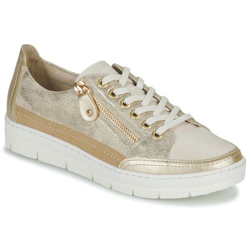 Sneakers basse Remonte D5826-62 Donna in oro, eleganti e versatili, perfette per ogni occasione. Design moderno e confortevole, queste scarpe sono ideali per un look chic e alla moda. Acquista ora le sneakers Remonte D5826-62 per esprimere il tuo stile unico!
