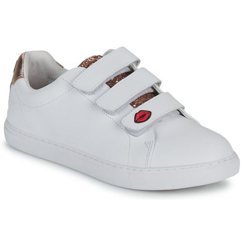 Sneakers basse EDITH SUPER MOM Bianco di Bons baisers de Paname, eleganti e versatili, ideali per ogni occasione. Comfort e stile uniti in un design contemporaneo, perfetti per donne alla moda. Scopri il tuo look unico con queste sneakers di alta qualità.