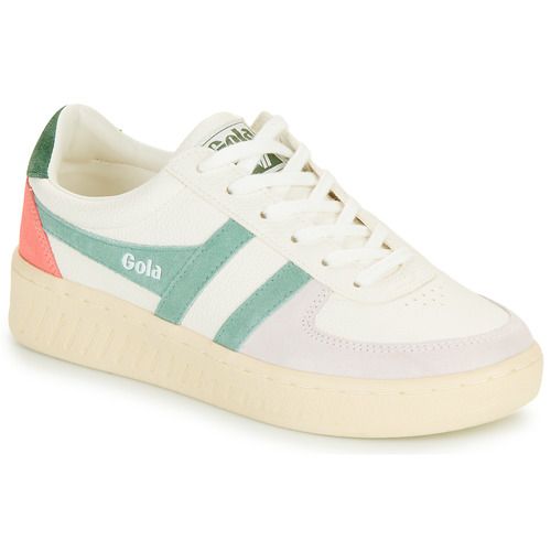 Sneakers basse Gola GRANDSLAM TRIDENT Bianco per donna, eleganti e versatili, ideali per ogni occasione. Design moderno e comfort ottimale, perfette per il tuo guardaroba casual. Acquista ora per un look trendy e alla moda!