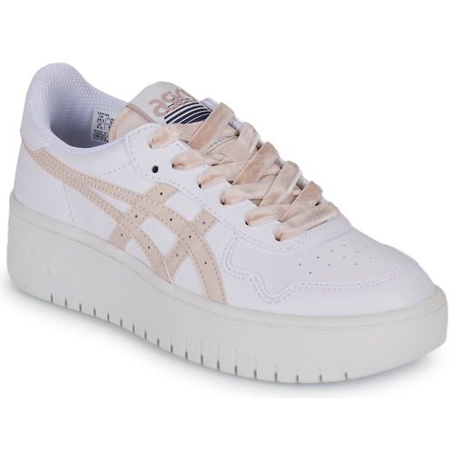 Sneakers basse Asics JAPAN S PF Bianco per donna, eleganti e comode, perfette per un look casual e sportivo. Design moderno e materiali di alta qualità, ideali per ogni occasione. Aggiungi stile e comfort al tuo guardaroba con queste sneakers versatili.