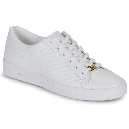 Sneakers basse KEATON LACE UP Bianco di MICHAEL Michael Kors per donna, eleganti e versatili, perfette per ogni occasione. Queste scarpe offrono comfort e stile, ideali per un look casual-chic. Acquista ora per arricchire il tuo guardaroba con un must-have delle calzature.