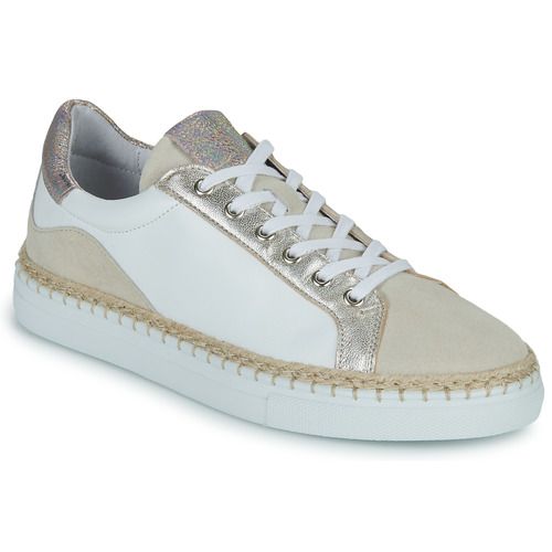 Sneakers basse Donna KERSAINT V4 CORBETT COBALTO Bianco, eleganti e versatili, ideali per il tuo outfit casual. Design moderno e colori vivaci, perfette per ogni stagione. Scegli comodità e stile con le KERSAINT, un must-have per le amanti delle sneakers.