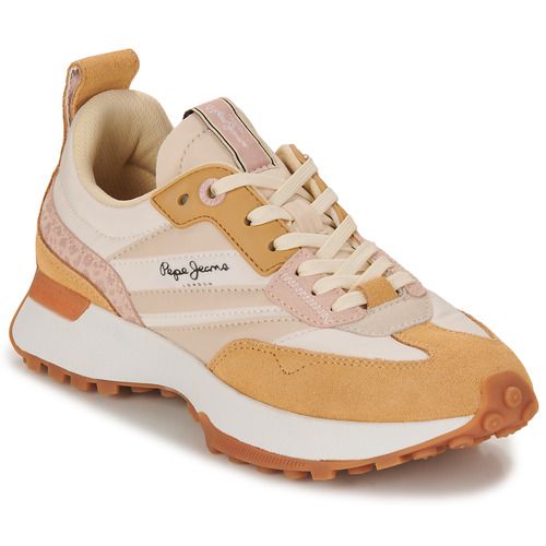 Sneakers basse donna Pepe Jeans LUCKY PRINT in beige, caratterizzate da un design moderno e un comfort eccellente. Ideali per ogni occasione, queste scarpe trendy aggiungono un tocco di stile al tuo look. Perfette per un outfit casual o per un'uscita con gli amici, le LUCKY PRINT sono un must-have per chi ama la moda. Acquista ora le tue Pepe Jeans basse e fai un passo avanti nello stile!