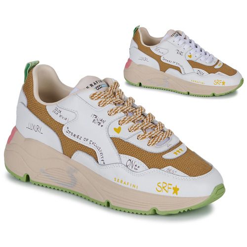 Sneakers basse Serafini MALIBU Bianco Donna, eleganti e versatili, ideali per ogni occasione. Design moderno con dettagli raffinati, perfette per completare il tuo look. Comode e trendy, queste sneakers sono un must-have per la stagione. Acquista ora e aggiungi stile al tuo guardaroba!