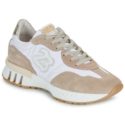 Sneakers basse Semerdjian MANTCH Beige per donna, eleganti e versatili, perfette per ogni occasione. Design moderno e comodo, ideali per un look trendy e casual. Acquista ora le tue nuove sneakers MANTCH in beige per un tocco di stile!