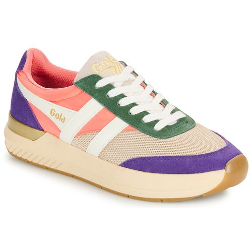 Sneakers basse Gola RAVEN Rosa per donna, eleganti e alla moda, perfette per un look casual e contemporaneo. Realizzate con materiali di alta qualità, offrono comfort e stile per ogni occasione. Queste sneakers versatile si abbinano facilmente a qualsiasi outfit, rendendole un must-have per la tua collezione.