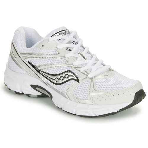 Sneakers basse Saucony Ride Millennium Bianco da donna, eleganti e confortevoli, ideali per il runner urbano. Design moderno con una morbida tomaia bianca, perfette per abbinamenti casual e attività sportive. Scarpe ideali per garantire stile e performance in ogni passo.