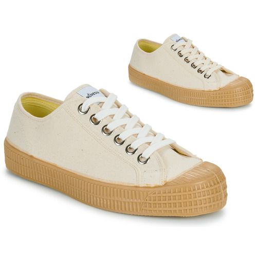 Sneakers basse Novesta STAR MASTER Beige Donna, eleganti e versatili, ideali per ogni occasione. Design raffinato con tomaia in morbido tessuto, suola in gomma antiscivolo per comfort e stile. Perfette per look casual o sportivi, queste sneakers sono un must-have nel tuo guardaroba. Acquista ora per aggiungere un tocco di classe ai tuoi outfit!