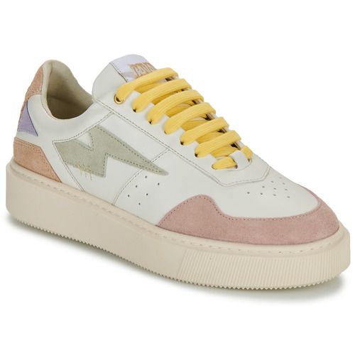 Sneakers basse THUNDER SUMMER SHOT Beige per donna, eleganti e versatili, ideali per completare il tuo look estivo. Comfort e stile uniti in un'unica calzatura, perfette per ogni occasione. Acquista ora per un tocco di classe nel tuo guardaroba!