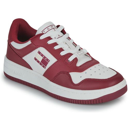 Sneakers basse Donna Tommy Jeans TJW RETRO BASKET LEATHER in colore Bianco, eleganti e versatili, ideali per un look casual e alla moda. Perfette per ogni occasione, queste scarpe offrono comfort e stile, perfette per completare il tuo outfit quotidiano. Acquista ora per aggiungere un tocco di classe al tuo guardaroba.