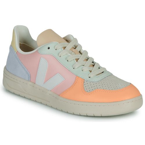 Sneakers basse Veja V-10 Multicolore Donna, eleganti e trendy, realizzate con materiali sostenibili. Design moderno e versatile, perfette per ogni occasione. Comfort e stile per il tuo outfit quotidiano. Disponibili nelle taglie da donna, ideale per chi cerca sneakers eco-friendly e alla moda.