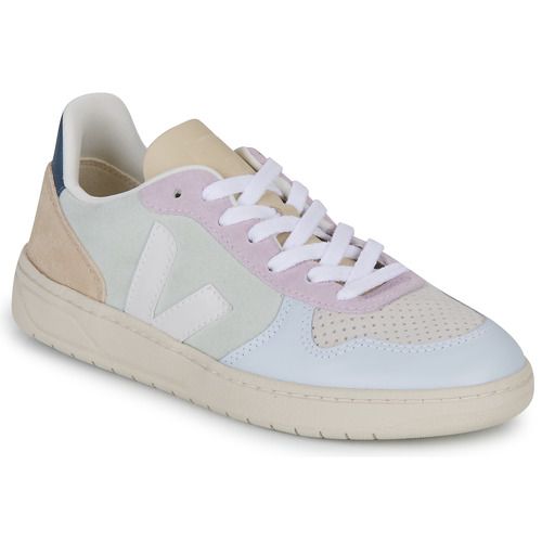 Sneakers basse Veja V-10 Multicolore Donna, eleganti e versatili, perfette per ogni outfit. Design moderno con dettagli colorati, realizzate in materiali sostenibili. Acquista ora le sneakers trendy per un look chic e contemporaneo. Scopri il comfort e lo stile delle sneakers Veja V-10.
