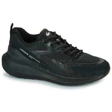 Sneakers uomo Lacoste L003 EVO in nero, eleganti e comode, perfette per ogni occasione. Realizzate con materiali di alta qualità, offrono un design moderno e versatile. Ideali per un look sportivo e alla moda, queste sneakers Lacoste sono un must-have per gli amanti dello stile. Scopri il comfort e la classe delle Lacoste L003 EVO nere, adatte per il tuo guardaroba quotidiano.