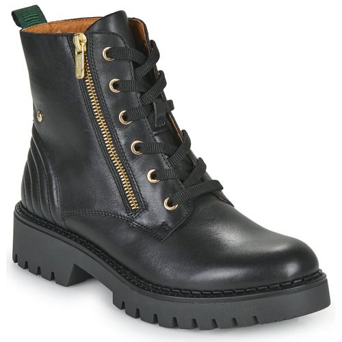 Stivaletti Pikolinos AVILES W6P Nero per donna, eleganti e comodi. Calzature in pelle di alta qualità con tacco basso, ideali per ogni occasione. Design raffinato e versatile, perfetti per abbinamenti casual o formali. Disponibili in colore nero, questi stivaletti sono un must-have per ogni guardaroba femminile.
