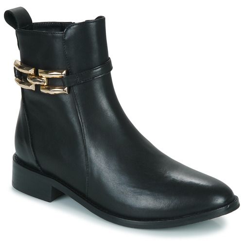 Stivaletti Donna JB Martin BEAUTY in pelle nera, eleganti e alla moda, perfetti per ogni occasione. Design raffinato e comodità senza compromessi. Ideali per completare il tuo look con stile.