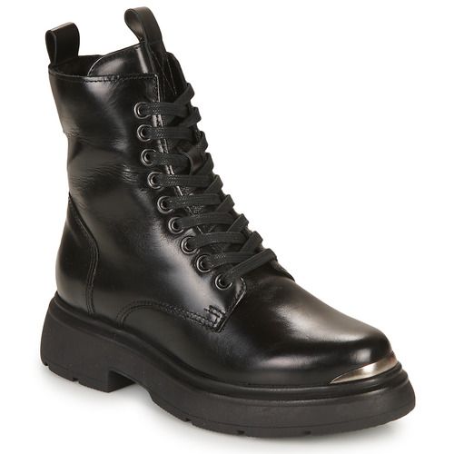 Stivaletti Mjus CAPMETAL Nero per donna, eleganti e alla moda, realizzati in morbida pelle nera. Perfetti per ogni occasione, offrono comfort e stile senza tempo. Acquista ora per completare il tuo look!