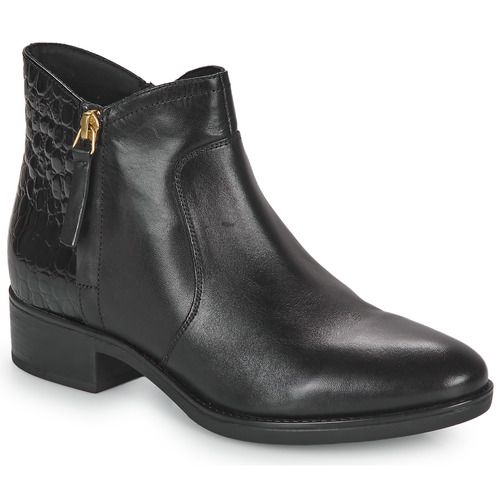 Stivaletti Donna Geox D FELICITY in colore Nero, moda elegante e confortevole, perfetti per ogni occasione. Design sofisticato con suola traspirante e resistente, ideale per il tempo libero e l'uso quotidiano. Acquista ora per un look alla moda!