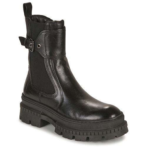 Stivaletti Donna Mjus GEORDIE BUCKLE Nero con design elegante e fibbia decorativa, realizzati in materiale di alta qualità per garantire comfort e stile. Ideali per outfit casual e serate speciali, questi stivaletti offrono una vestibilità perfetta e sono un must-have per ogni guardaroba femminile.
