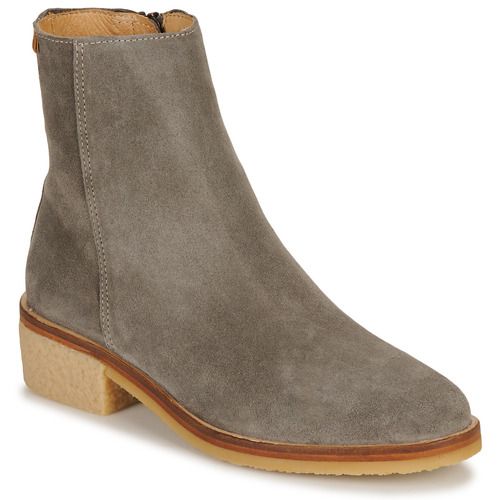 Stivaletti Donna El Naturalista IRATI Grigio - eleganti e comodi, realizzati in materiali sostenibili, ideali per ogni occasione. Perfetti per un look casual e alla moda, offrono comfort e stile durante l'intera giornata.