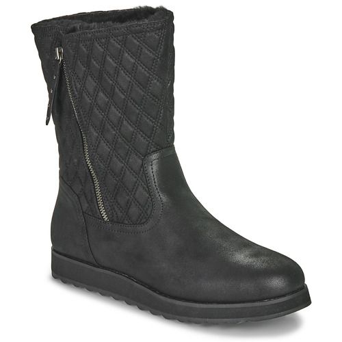 Stivaletti Donna Skechers KEEPSAKES 2.0 Nero, eleganti e comodi, ideali per l'autunno/inverno. Scarpe in pelle sintetica con zeppa interna per maggiore comfort, suola antiscivolo e design alla moda. Perfetti per completare ogni look con stile. Acquista ora per un tocco di classe e comodità nel tuo guardaroba!