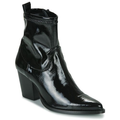 Stivaletti Donna JB Martin LAILA in Nero, eleganti e versatili, ideali per ogni outfit. Comfort e stile uniti in un design moderno. Perfetti per la stagione, questi stivali sono l'accessorio fondamentale per ogni donna alla ricerca di qualità e moda. Acquista ora per un look sofisticato!